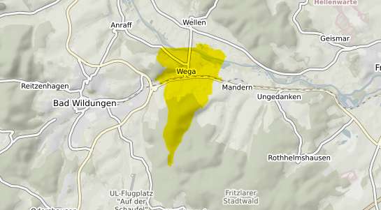 Immobilienpreisekarte Bad Wildungen Wega